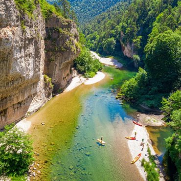 Paddle in solo or in duo Gorges du Tarn